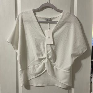 Zara NWT white blouse - size medium